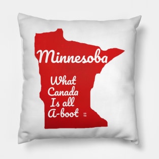 Minnesoba Canada's Aboot Pillow