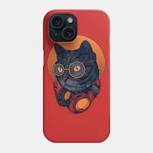 Music Cat DJ Phone Case