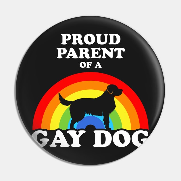 Proud Parent Of A Gay Dog T-Shirt - Lgbt Dogs Pride Proud Parent Of A Gay Dog T-Shirt - Lgbt Dogs Pride