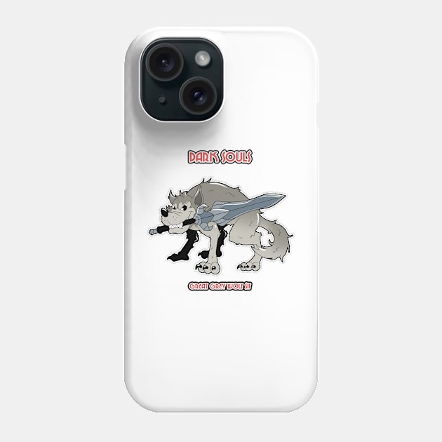 GREAT GREY WOLF SIF IN Phone Case by Mustakro