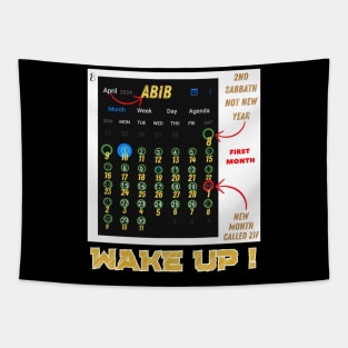 Wake up T-shirt Tapestry