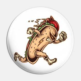 Hotdog Pin