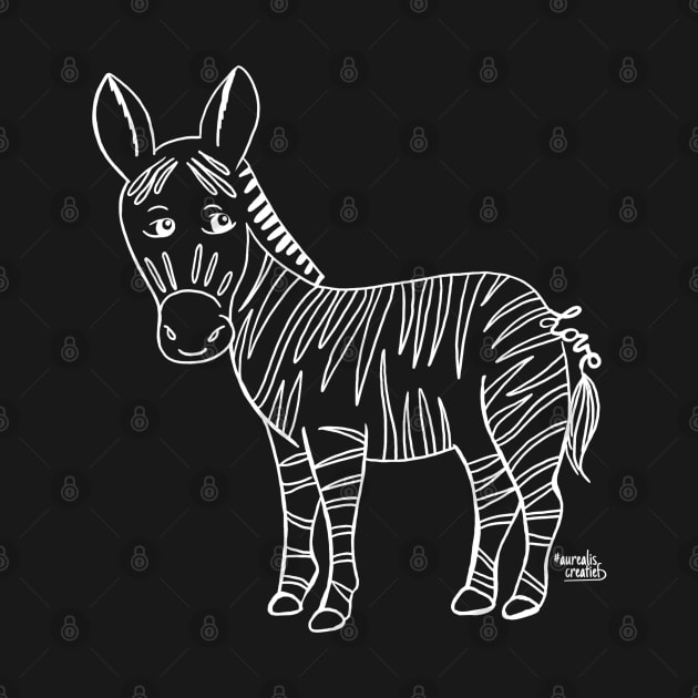 Zebra love - love animals by Aurealis