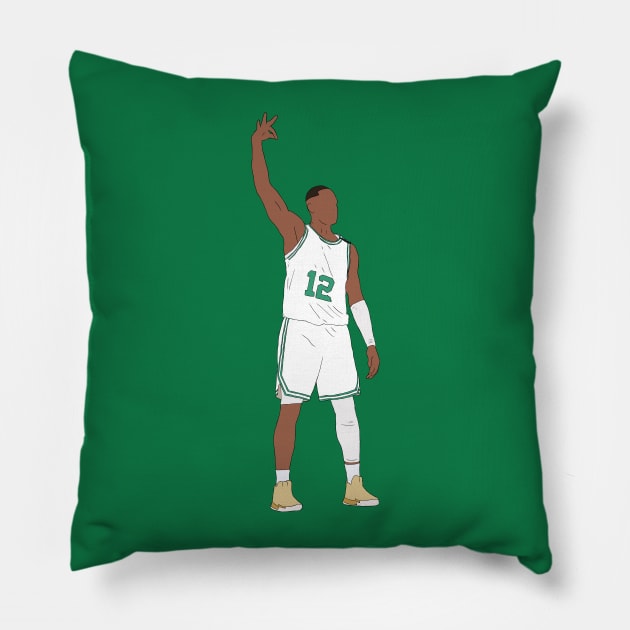 Terry Rozier Celebration Pillow by rattraptees