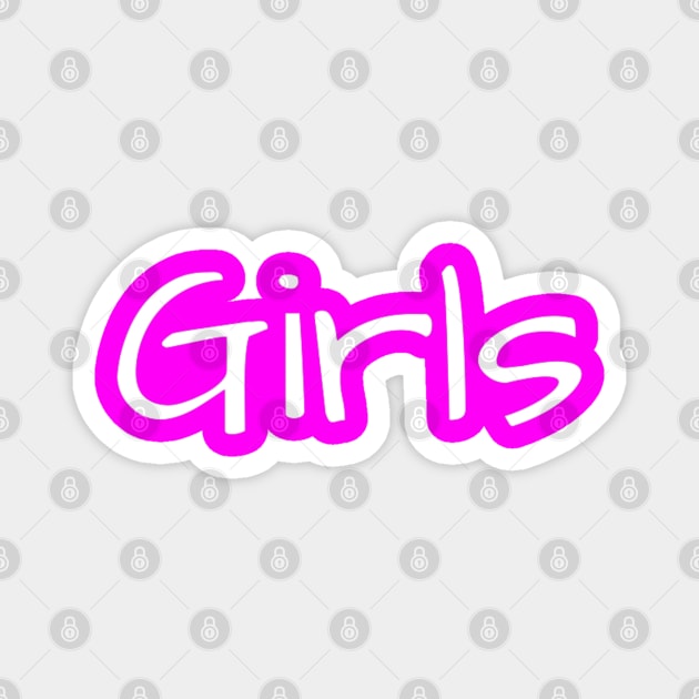 Girls Magnet by Artistic Design