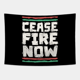 Ceasefire Now - Peace For Palestine Tapestry