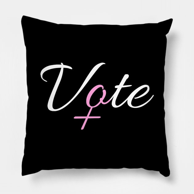 Vote Pillow by 9 Turtles Project