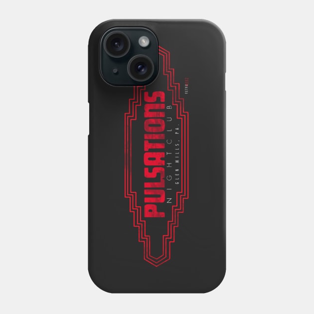 Pulsations Nightclub Phone Case by Retro302