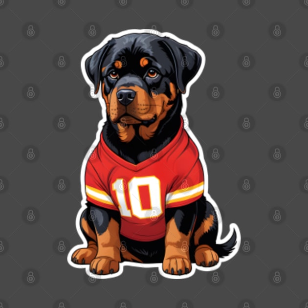 Discover Rottweiler Chiefs SuperBowl Champion Shirt, Football Shirt