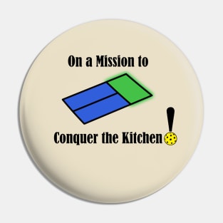 On a Mission to Conquer the Pickleball Kitchen Pin