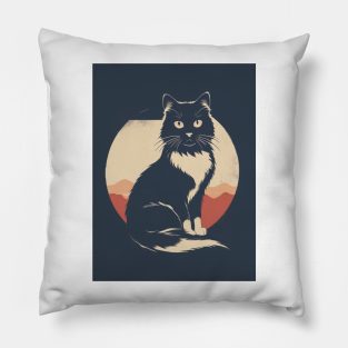 Ragdoll Cat 3 - Japanese Retro Art Pillow