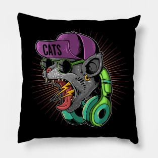 Roar cat music Pillow