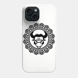 Taurus Zodiac Mandala Phone Case