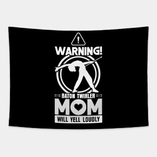 Baton Twirler Mom - Baton Twirling Tapestry