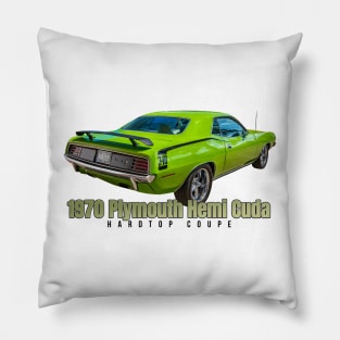 1970 Plymouth Hemi Cuda Hardtop Coupe Pillow