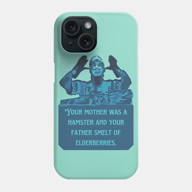 Holy Grail French Taunt Phone Case by Slightly Unhinged