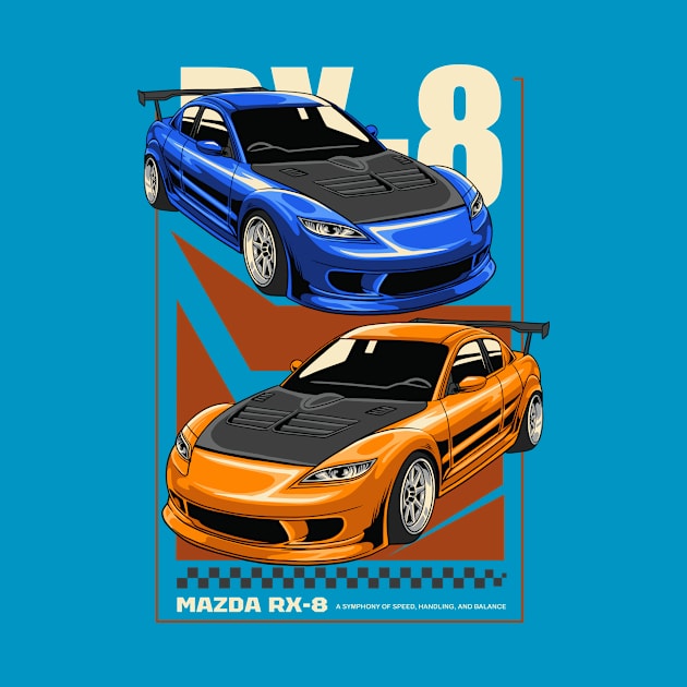 Dashing Mazda RX-8 by Harrisaputra