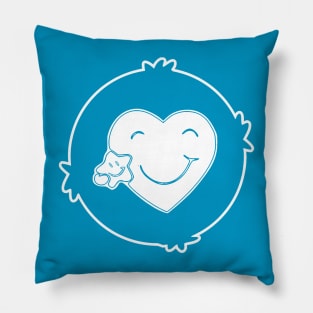 smiling star emoticon Pillow