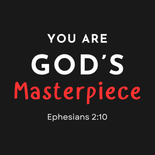 You Are God's Masterpiece (Red) T-Shirt