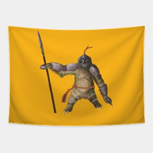 Battle sloth Tapestry