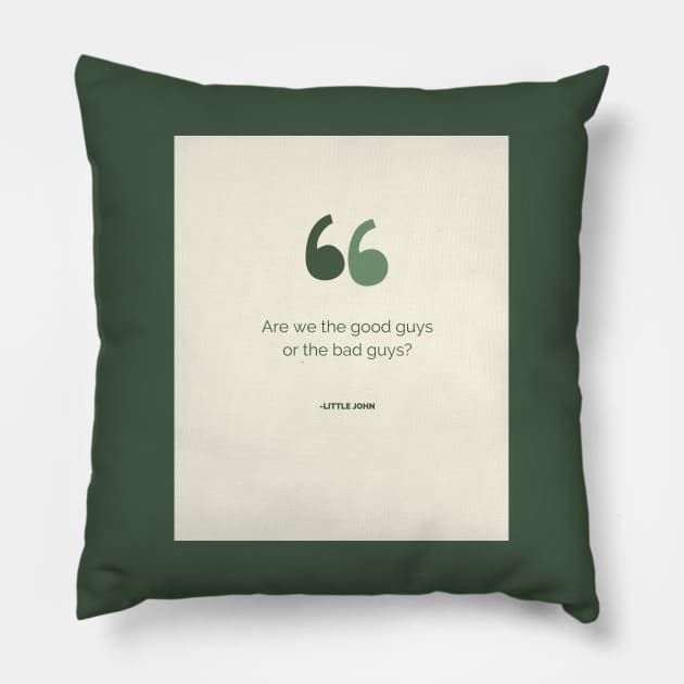 Good Guys Pillow by Delally