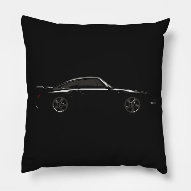 Porsche 993 Pillow by GalfiZsolt