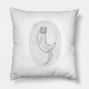 Otter spirit animal Pillow