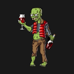 Zombie Wine Party T-Shirt