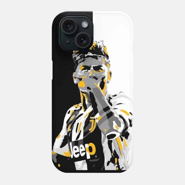 Dybala La Joya Juventus Italy Phone Case by Monkyman91