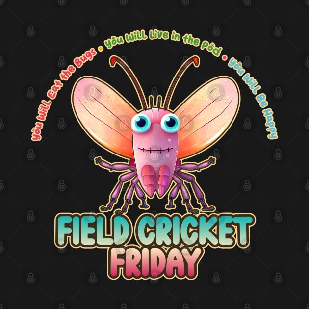 Field Cricket Friday Kawaii Bug Buffet by DanielLiamGill