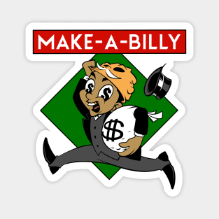 MAKE-A-BILLY FULL COLOR Magnet