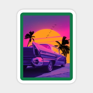 Retro Summer Magnet