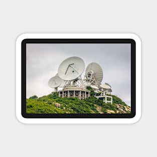 Earth Station - Hong Kong - China Artwork Magnet