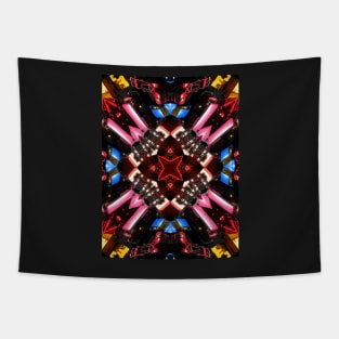 Vintage Toy car retro composition Tapestry