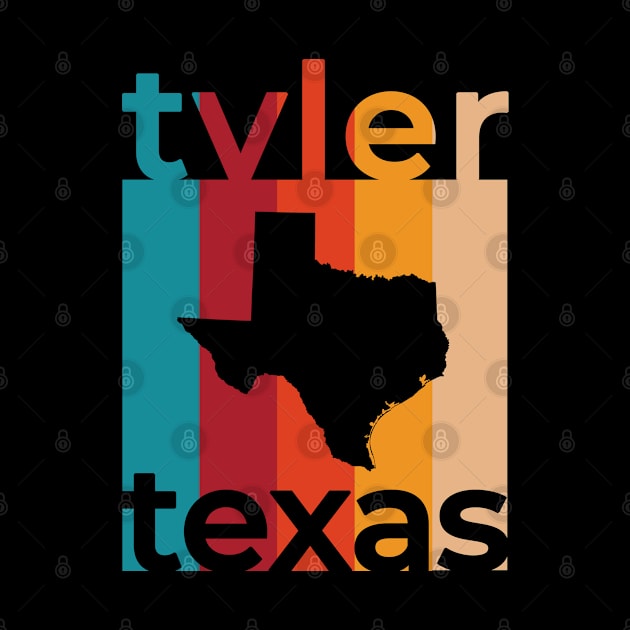 Tyler Texas Retro by easytees