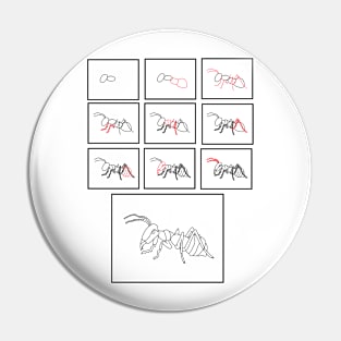 Ant Monster Pin