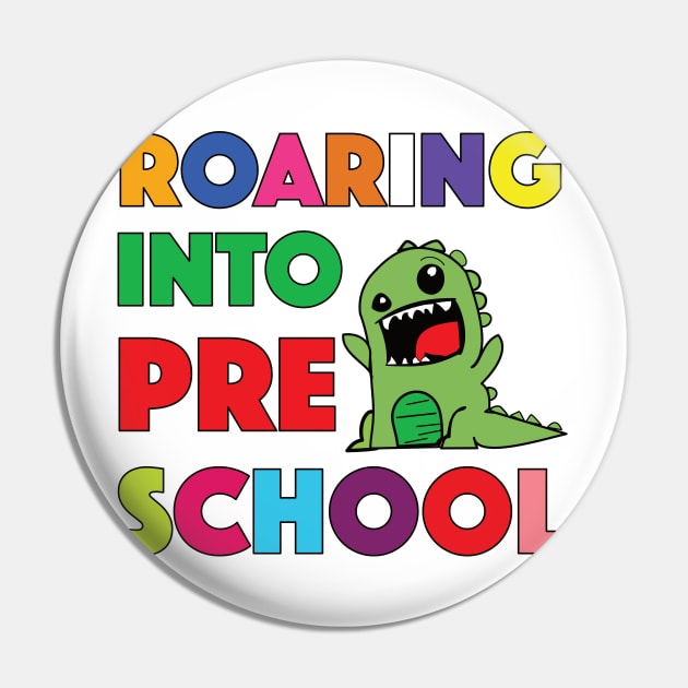 Roaring Into Preschool Kindergarten School Pin by Blessing Direct