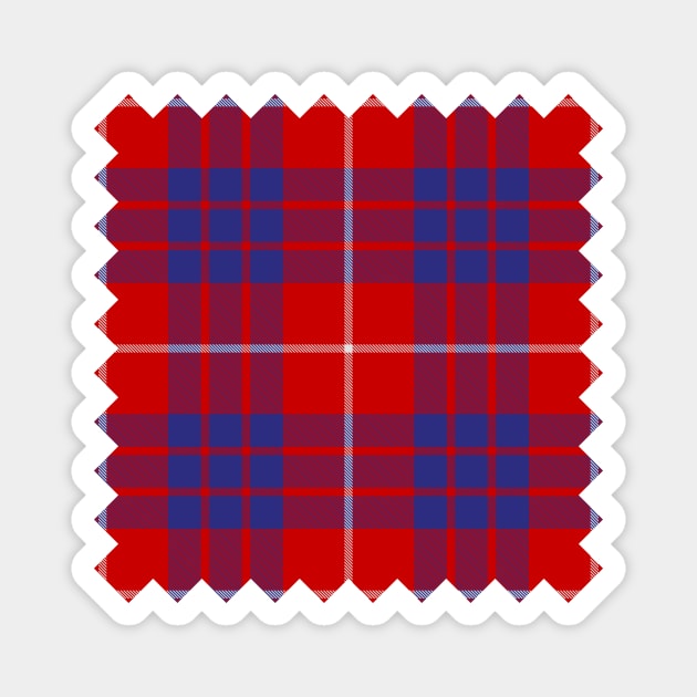 Clan Hamilton Red Tartan Magnet by sifis