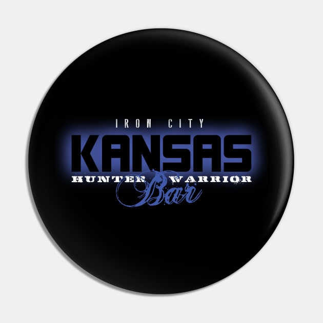 Kansas Bar Pin by MindsparkCreative