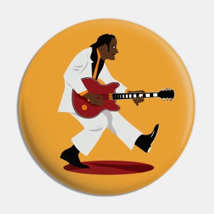 Chuck Berry duck walk Pin