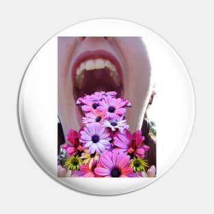 Vomiting Flowers Pin