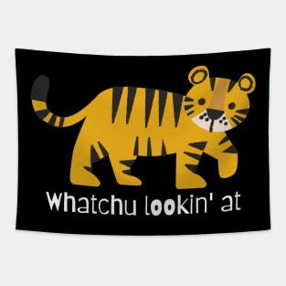 Cute baby tiger cub Tapestry