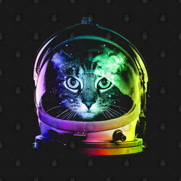 Space cat - Cat - T-Shirt