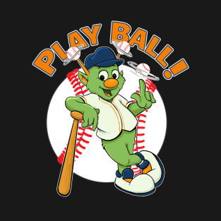 Astros Orbit Baseball Mascot T-Shirt