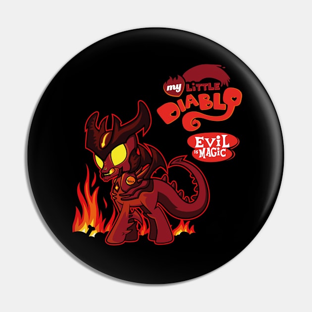 My Little Diablo Pin by demonigote