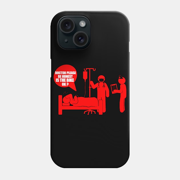 Is The Bike Ok? Phone Case by Dojaja