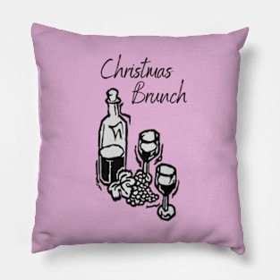 Christmas brunch squad Pillow