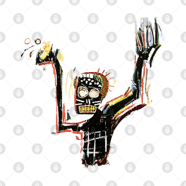 Basquiat Inspired Art by AbstractArt14