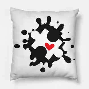 Autism Heart Pillow