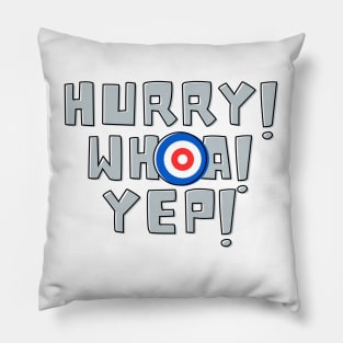 Funny Curling Curler Pillow